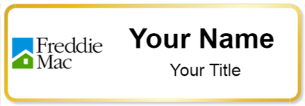 Custom name badges for Freddie Mac