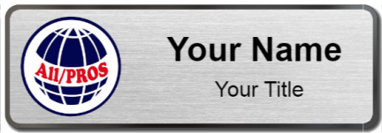 Custom name badges for All Pros Realty