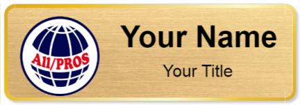 Custom name badges for All Pros Realty