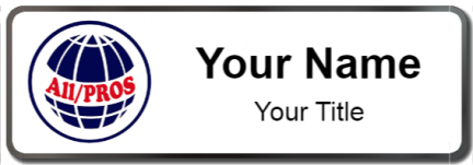 Custom name badges for All Pros Realty
