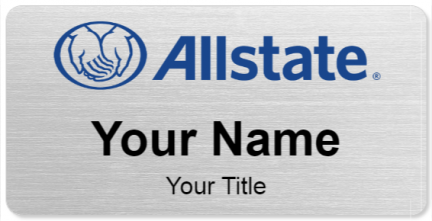Custom name badges for Allstate