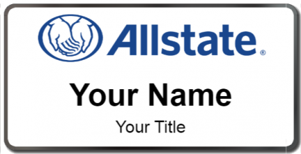 Custom name badges for Allstate