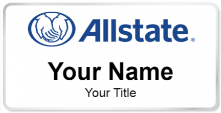 Custom name badges for Allstate