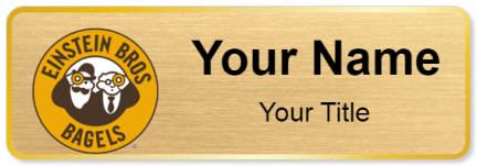 Custom name badges for Einstein Bros Bagels