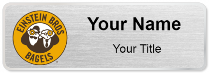 Custom name badges for Einstein Bros Bagels