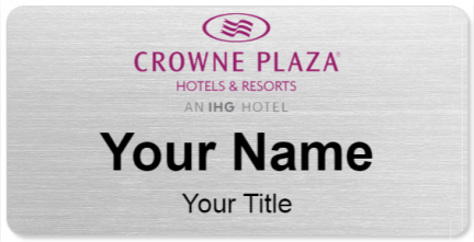 Custom name badges for Crowne Plaza Hotel & Resorts