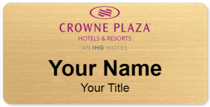 Custom name badges for Crowne Plaza Hotel & Resorts