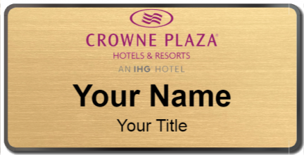 Custom name badges for Crowne Plaza Hotel & Resorts