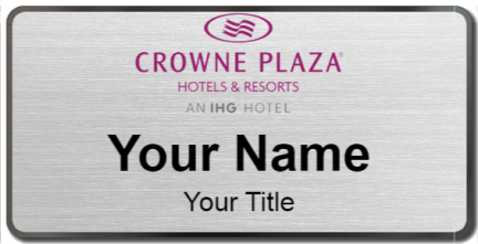Custom name badges for Crowne Plaza Hotel & Resorts