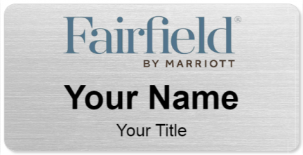 Custom name badges for Fairfield Inn & Suites
