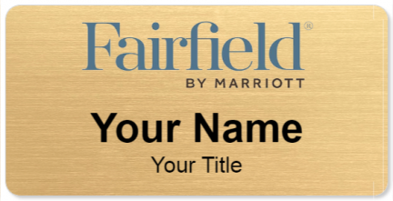 Custom name badges for Fairfield Inn & Suites