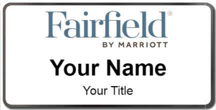 Custom name badges for Fairfield Inn & Suites