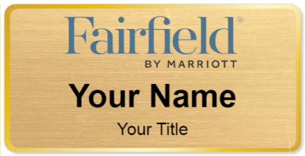 Custom name badges for Fairfield Inn & Suites