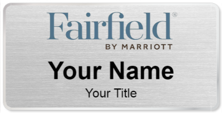 Custom name badges for Fairfield Inn & Suites