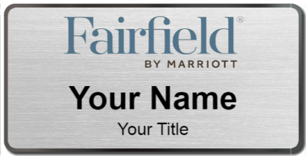 Custom name badges for Fairfield Inn & Suites