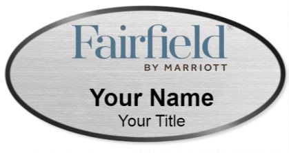 Custom name badges for Fairfield Inn & Suites