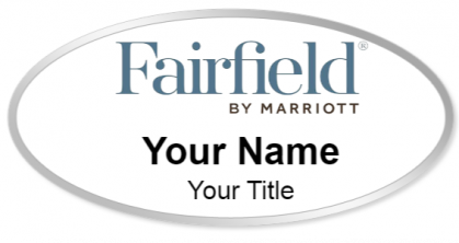 Custom name badges for Fairfield Inn & Suites