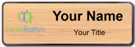 Custom name badges for FloridaRealtors