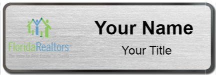 Custom name badges for FloridaRealtors