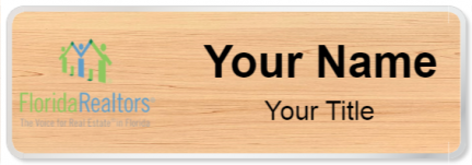 Custom name badges for FloridaRealtors