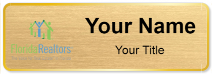 Custom name badges for FloridaRealtors