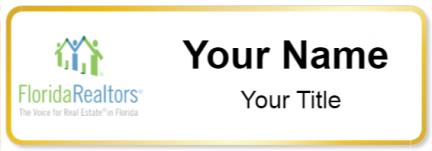 Custom name badges for FloridaRealtors