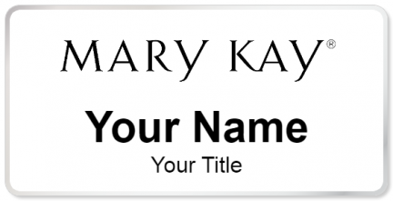 Custom name badges for Mary Kay