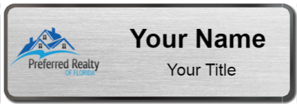 Custom name badges for Preferred Realty