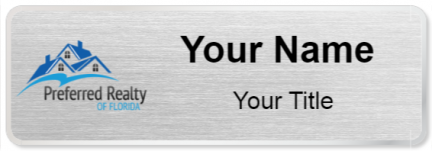 Custom name badges for Preferred Realty