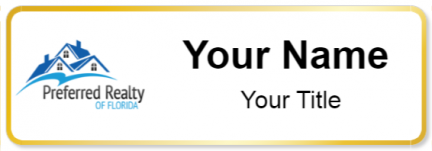 Custom name badges for Preferred Realty