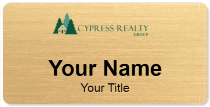 Custom name badges for Cypress Realty