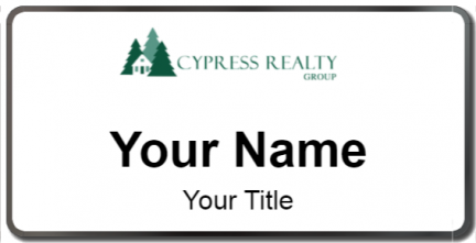 Custom name badges for Cypress Realty