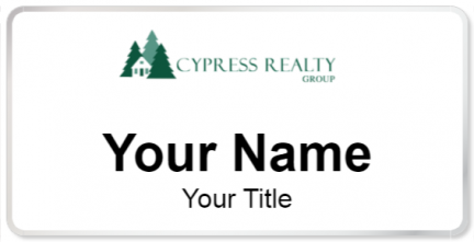 Custom name badges for Cypress Realty