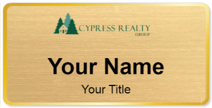 Custom name badges for Cypress Realty