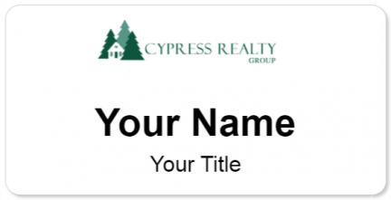 Custom name badges for Cypress Realty