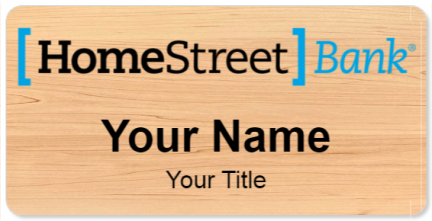 Custom name badges for HomeStreet Bank