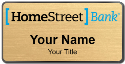 Custom name badges for HomeStreet Bank