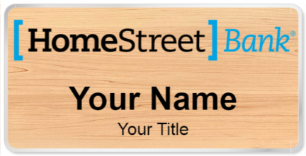 Custom name badges for HomeStreet Bank