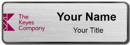 Custom name badges for Keyes Realty