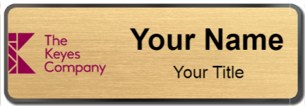Custom name badges for Keyes Realty