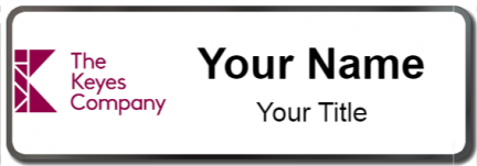 Custom name badges for Keyes Realty