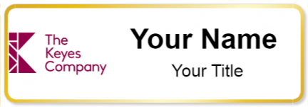 Custom name badges for Keyes Realty