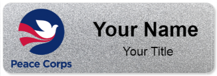 Custom name badges for Peace Corps