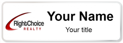 Custom name badges for Right Choice Realty