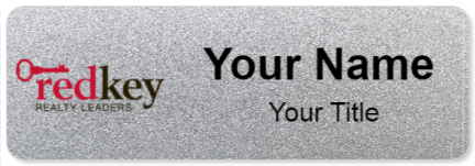 Custom name badges for Red Key Realty