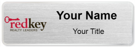 Custom name badges for Red Key Realty