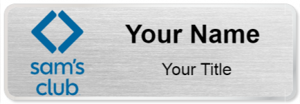 Custom name badges for Sams Club