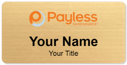 Custom name badges for Payless