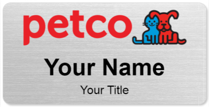 Custom name badges for Petco