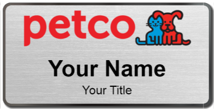 Custom name badges for Petco